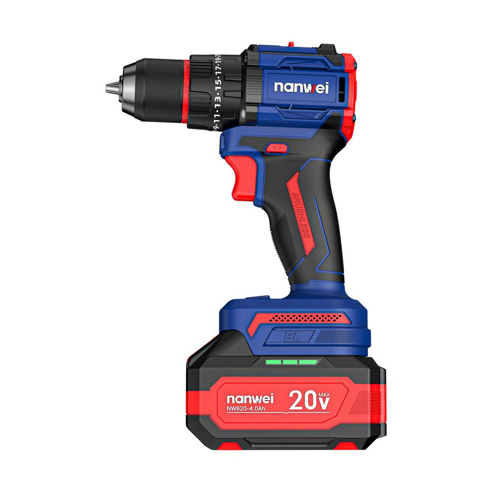 20V BRUSHLESS     CORDLESS IMPACT DRILL